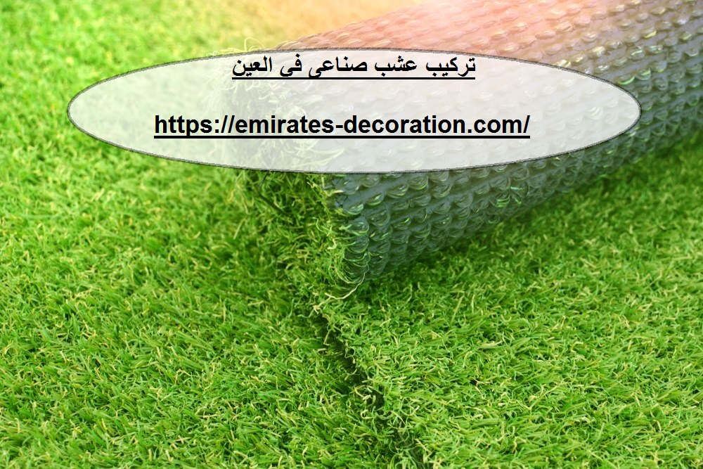 تركيب عشب صناعى في العين